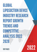 Global Liposuction Device Industry Research Report Growth Trends and Competitive Analysis 2022 2028