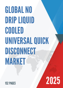 Global No Drip Liquid Cooled Universal Quick Disconnect Market Outlook In Depth Analysis Forecast to 2031
