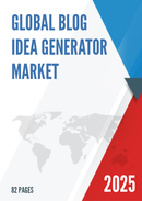 Global Blog Idea Generator Market Research Report 2025