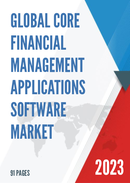 Global Core Financial Management Applications Software Market Size Status and Forecast 2021 2027