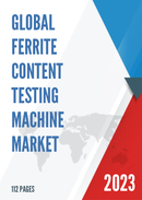 Global Ferrite Content Testing Machine Market Research Report 2022