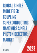 Global Single Mode Fiber Coupling Superconducting Nanowire Single Photon Detector Market Research Report 2022