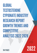 Global Testosterone Cypionate Industry Research Report Growth Trends and Competitive Analysis 2022 2028