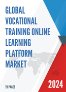 Global Vocational Training Online Learning Platform Market Research Report 2024