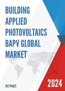 Global Building Applied Photovoltaics BAPV Market Outlook 2022