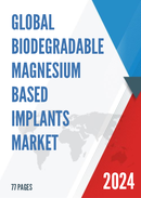 Global Biodegradable Magnesium Based Implants Market Research Report 2023