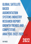 Global Satellite Based Augmentation Systems Industry Research Report Growth Trends and Competitive Analysis 2022 2028