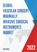 Global Vascular Surgery Minimally Invasive Surgical Instruments Market Size Status and Forecast 2022