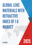 Global Lens Materials with Refractive Index of 1 6 Market Research Report 2025