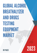 China Alcohol Breathalyzer and Drugs Testing Equipment Market Report Forecast 2021 2027