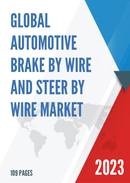 Global Automotive Brake by Wire and Steer by Wire Market Research Report 2022