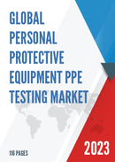 Global Personal Protective Equipment PPE Testing Market Research Report 2023