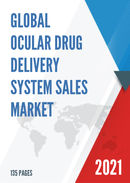 Global Ocular Drug Delivery System Sales Market Report 2021