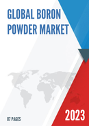 Global and China Boron Powder Market Insights Forecast to 2027