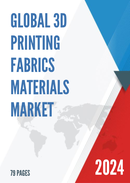 Global 3D Printing Fabrics Materials Market Research Report 2024
