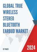 Global True Wireless Stereo Bluetooth Earbud Market Research Report 2022