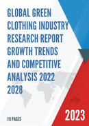 Global Green Clothing Market Insights Forecast to 2028