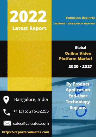  Online Video Platform Market in Media entertainment by Type Video Analytics Video Content Delivery Network Video Content Management Mobile Video Live Streaming and Others Application Video Sharing Commercial Video Platform and Others and End User Individual Content Creator and Brand Enterprises Global Opportunity Analysis and Industry Forecast 2018 2025 