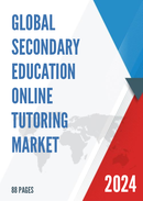 Global Secondary Education Online Tutoring Market Research Report 2022