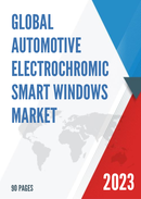 Global Automotive Electrochromic Smart Windows Market Research Report 2023