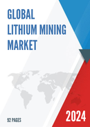 Global Lithium Mining Market Research Report 2020