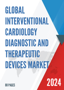 Global Interventional Cardiology Diagnostic and Therapeutic Devices Market Research Report 2023