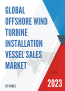 Global Offshore Wind Turbine Installation Vessel Market Insights and Forecast to 2028