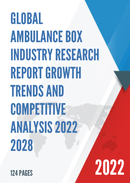 Global Ambulance Box Market Insights and Forecast to 2028