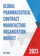 Global Pharmaceutical Contract Manufacture Organization Market Size Status and Forecast 2021 2027