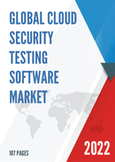 Global Cloud Security Testing Software Market Research Report 2022