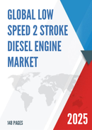 Global Low Speed 2 stroke Diesel Engine Market Outlook In Depth Analysis Forecast to 2031