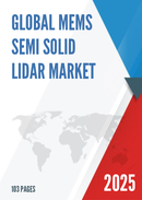 Global MEMS Semi solid Lidar Market Research Report 2024