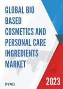 Global Bio Based Cosmetics and Personal Care Ingredients Market Insights and Forecast to 2028