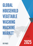 Global Household Vegetable Washing Machine Market Research Report 2024