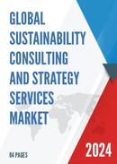 Global Sustainability Consulting and Strategy Services Market Research Report 2022