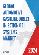 Global Automotive Gasoline Direct Injection GDI Systems Market Insights and Forecast to 2028