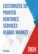 Global Customized 3D Printed Dentures Services Market Research Report 2022