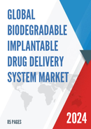 Global Biodegradable Implantable Drug Delivery System Market Research Report 2023