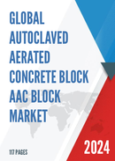 Global Autoclaved Aerated Concrete Block AAC Block Market Insights and Forecast to 2028