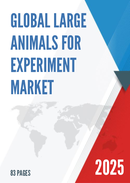 Global Large Animals For Experiment Market Research Report 2024