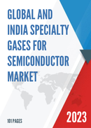 Global and India Specialty Gases for Semiconductor Market Report Forecast 2023 2029