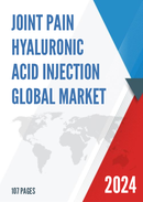 Global Joint Pain Hyaluronic Acid Injection Market Outlook 2022
