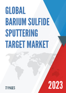 Global Barium Sulfide Sputtering Target Market Insights Forecast to 2028
