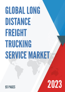 Global Long Distance Freight Trucking Service Market Research Report 2023