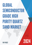 Global Semiconductor Grade High Purity Quartz Sand Market Research Report 2022