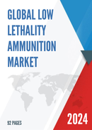 Global Low Lethality Ammunition Market Research Report 2022