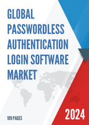 Global Passwordless Authentication login Software Market Research Report 2023