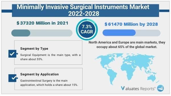 Minimally invasive surgical instruments market 