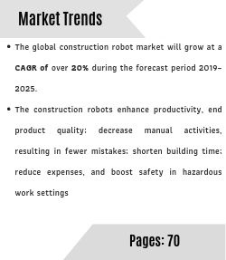 Global Construction Robots Market Trends